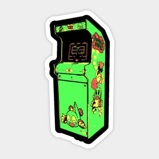 Bubble Bobble Retro Arcade Game 2.0 Sticker